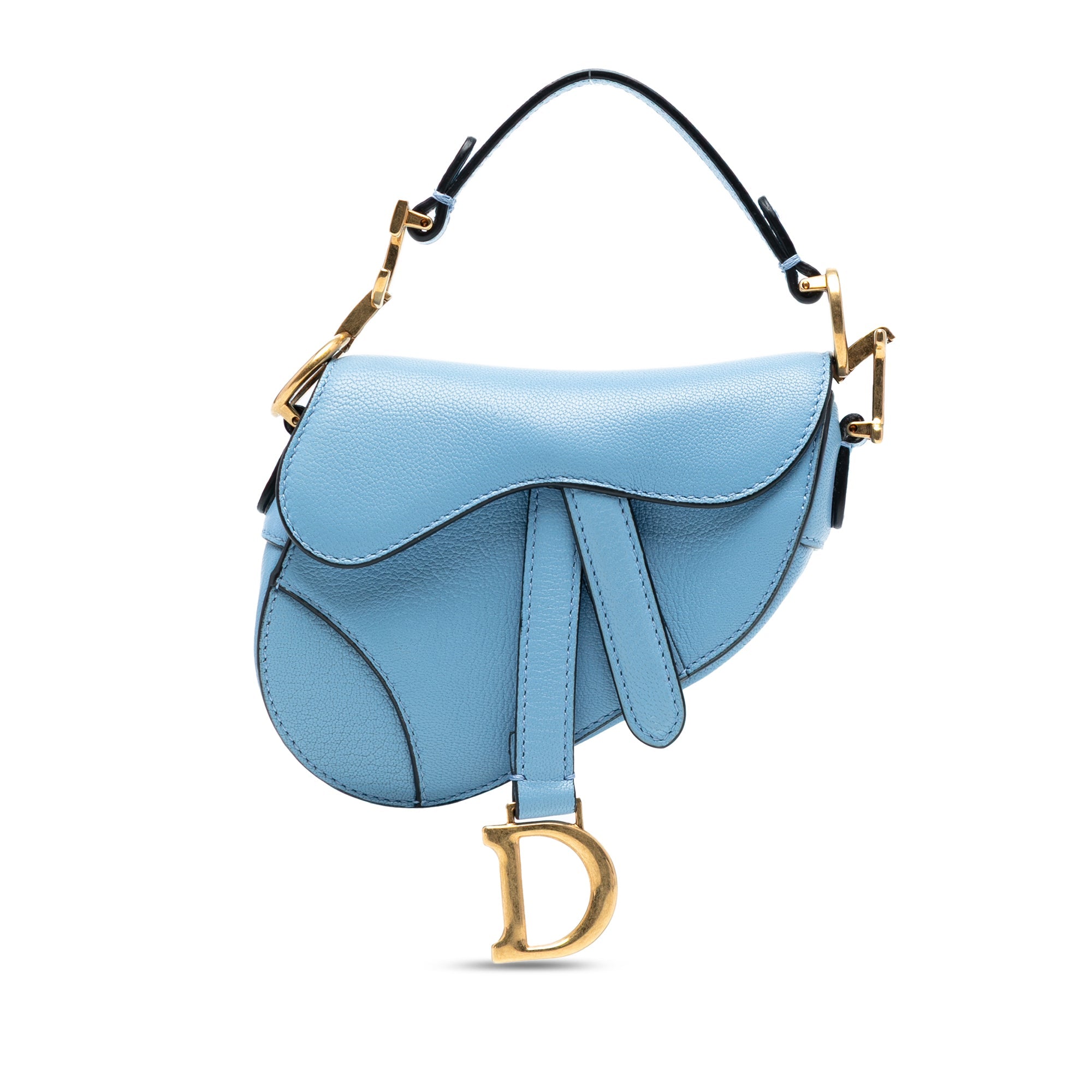Micro Goatskin Saddle Bag