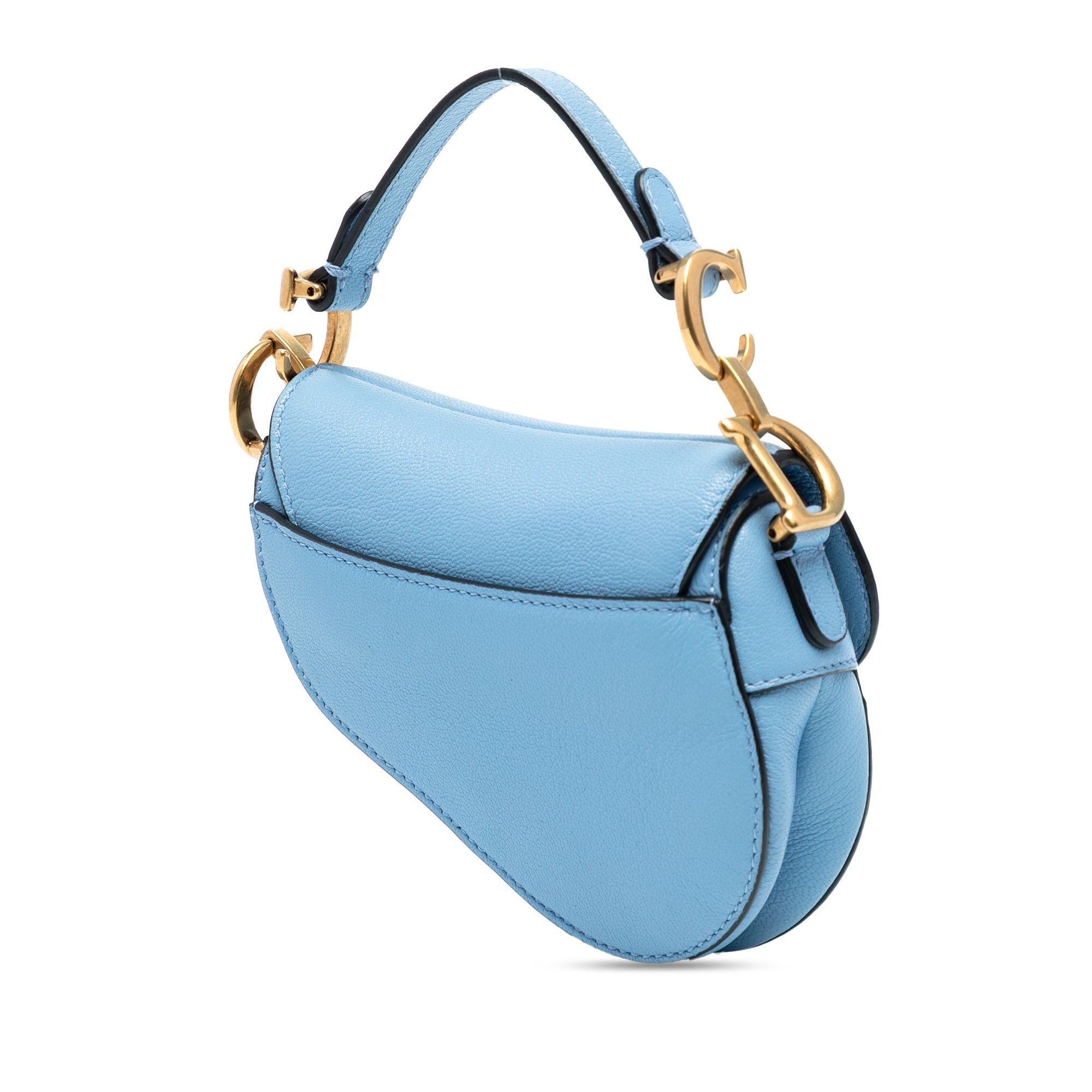 Micro Goatskin Saddle Bag