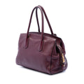 Vitello Daino Zip Top Convertible Tote