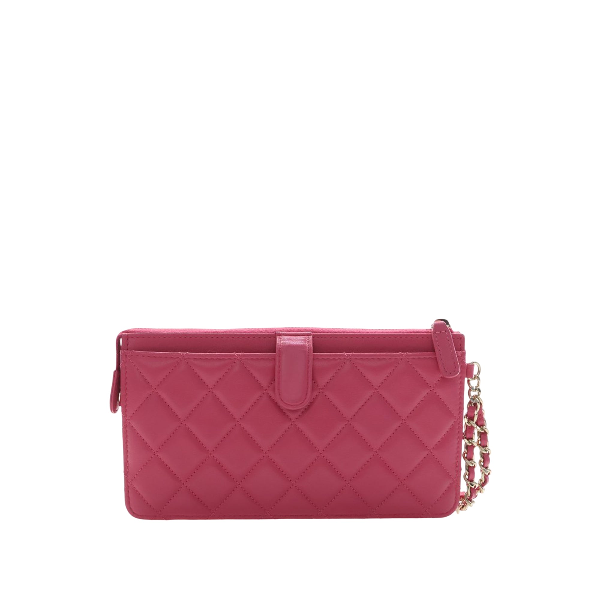 Quilted Lambskin All About Chanel Clutch On Chain