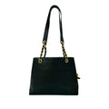 CC Caviar Front Pocket Chain Tote