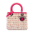 Medium Woven Raffia Lady Dior