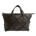 Nappa Diamond Intrecciato Tote