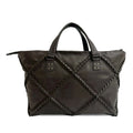 Nappa Diamond Intrecciato Tote