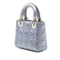Mini Satin Cannage Swarovski Crystal Lady Dior