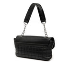 Camellia CC Choco Bar No 5 Lambskin Shoulder Bag