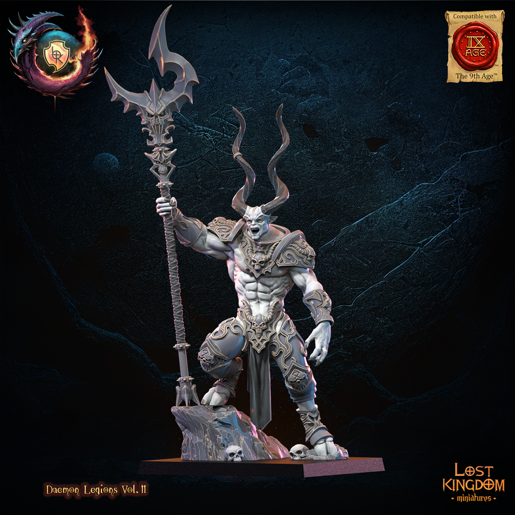 Clawed fiend Hero, Lost Kingdom Miniatures