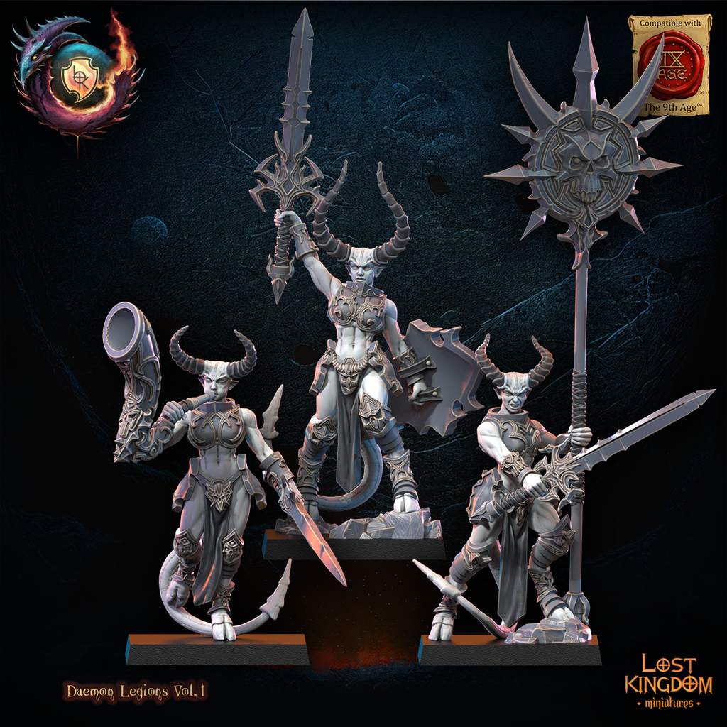 Succubi, Lost Kingdom Miniatures