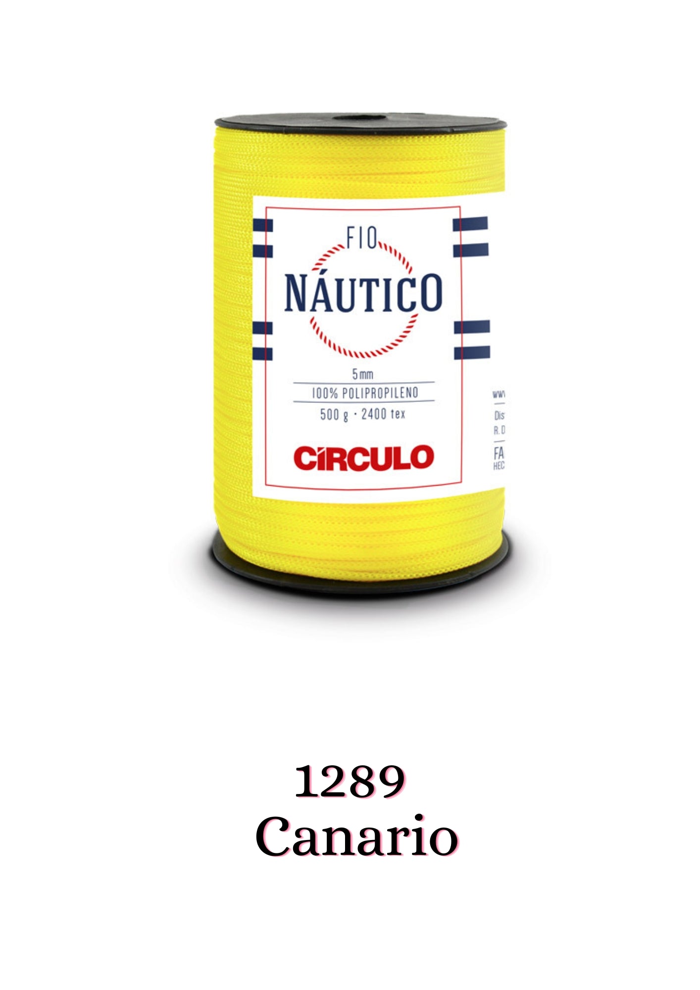 FIO NAUTICO 5mm CIRCULO 500 grs.