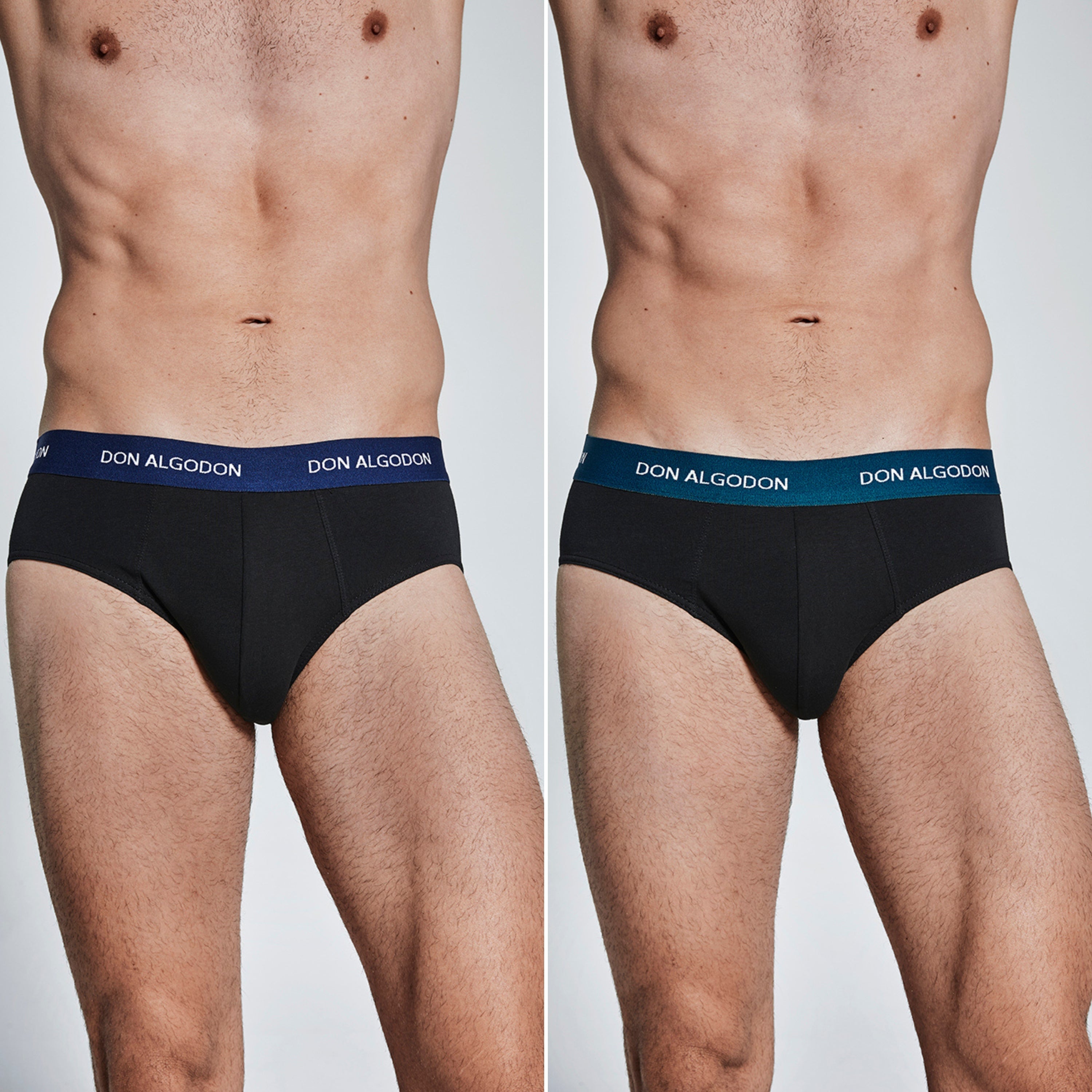 Don Algodon Pack 6 Slips Hombre Suaves | Transpirables y Resistentes - Máxima Comodidad y Suavidad