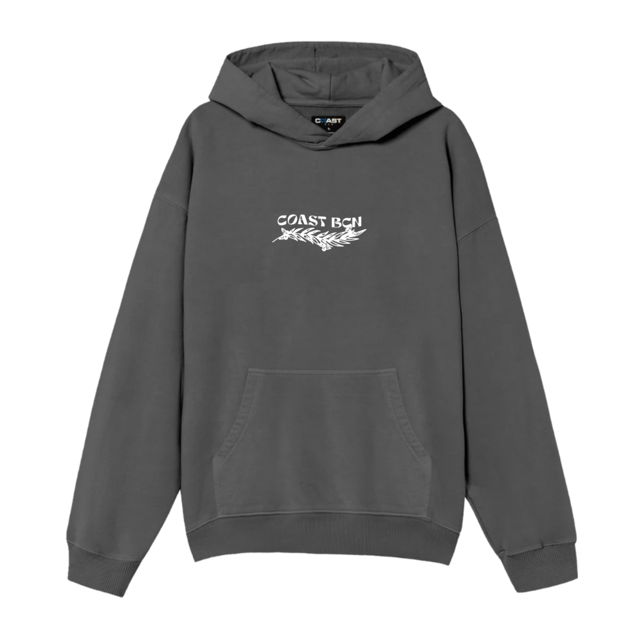 Gray Wake Up Hoodie