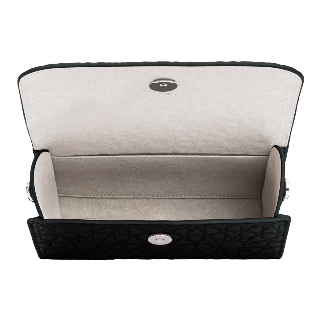 Small Black Leather Bag Bayarcal