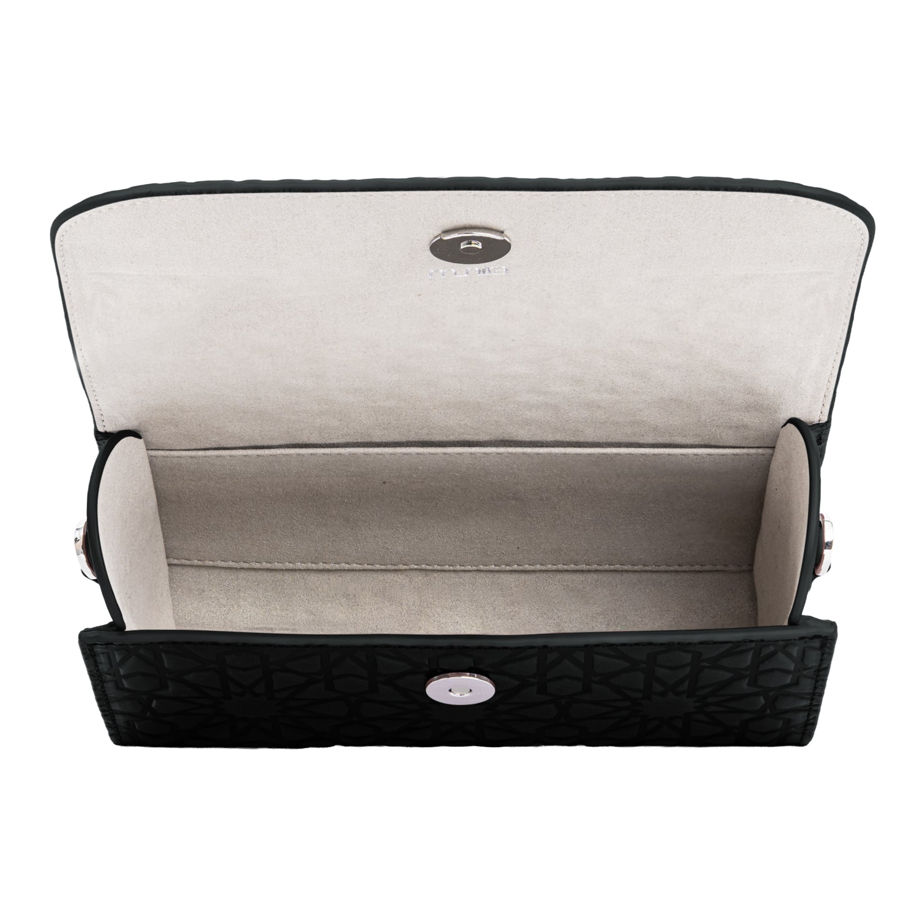 Small Black Leather Bag Bayarcal