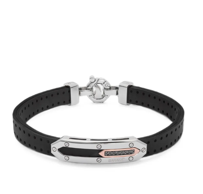 Barakà Black Diamond Pavé Bracelet — Black