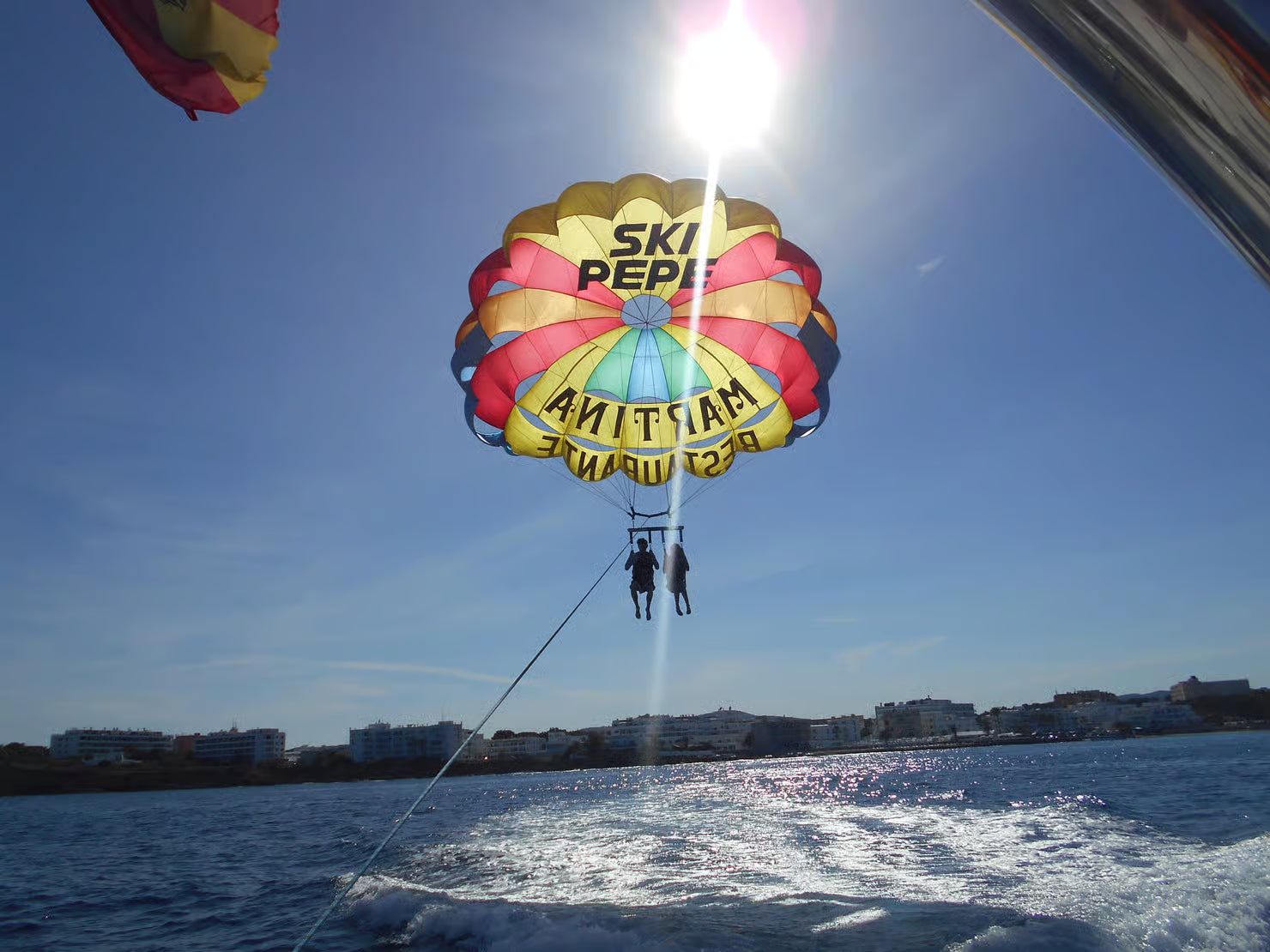 Parasailing Boat Cruise in Santa Eulària des Riu