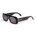 Palm Angels PERI102WILLOW1007 Acetate Rectangle Sunglasses — Black