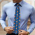 Personalizada Divertida 1-6 Cara Fotos Corbata Suave con Título Novedad Accesorio Día del Padre Cumpleaños Regalo para Abuelo Papá Hombre
