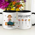 Taza de cerámica personalizada de 11 oz con los nombres de los niños de 1 a 12 Día de la Madre Regalo de agradecimiento para la abuela mamá