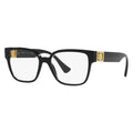 Versace VE3329BGB1 Square Frame Eyeglasses — Black
