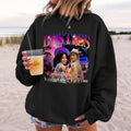 Personalizada Bestie Foto You Get Me I Get You Camiseta Sudadera Sudadera con capucha con nombre Navidad Aniversario Regalo para Hermanas Amigos