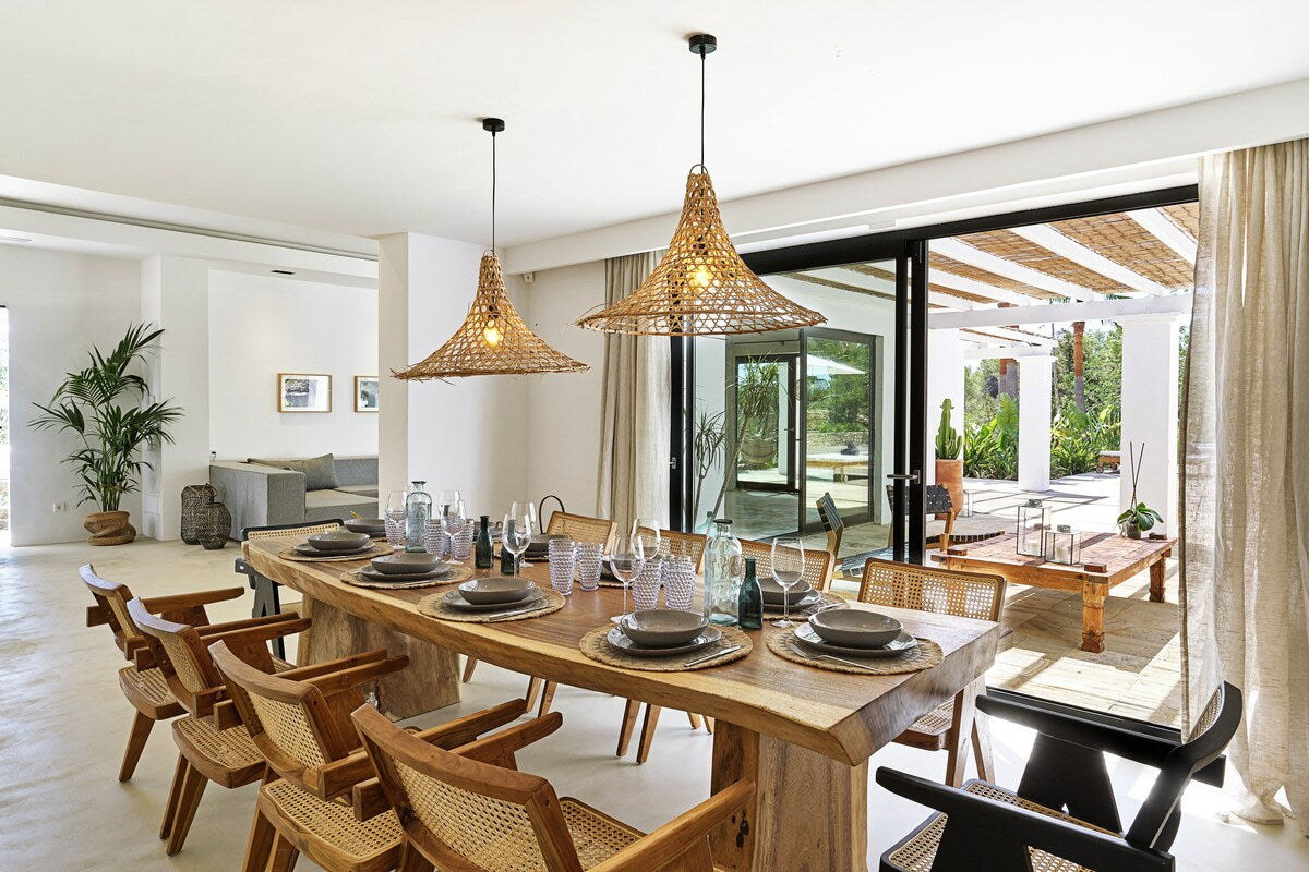 Ibiza Holiday Villa with Nordic Interiors in Santa Eulalia