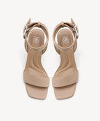 ComfyStrap Ankle Heeled Sandal