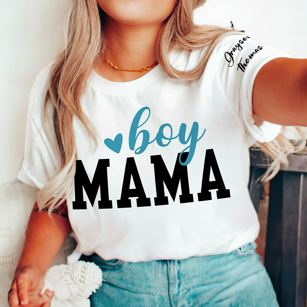 Personalizada Love Heart Niño Niña Mamá Papá Camiseta Sudadera Sudadera con capucha con 1-6 nombres Multicolor Disponible Holiday Birthday Gift for Family
