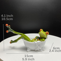 ArtZ® Most Interesting Frog In The World Sculptures - Bathtub Frog
