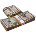 $10,000 RealAged® Full Print New Series Stack & Band Pack By Prop Money Inc.