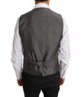 Men's Brown Wool Silk Waistcoat Vest Clothing