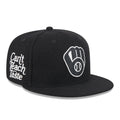 Diet Starts Monday X New Era Cap 5950 Milwaukee Brewers "Can't Teach Taste"