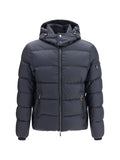 Moorer Brett-SH Down Jacket — Blue