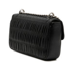 Nappa Gaufre Chain Flap