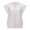White Unisex Sleeveless Vest Arnau