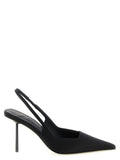 Tacón Le Silla Amelia Slingback — Negro