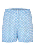 Calzoncillo Bóxer Hombre Premium Tela Estampado - Azul 6107_30