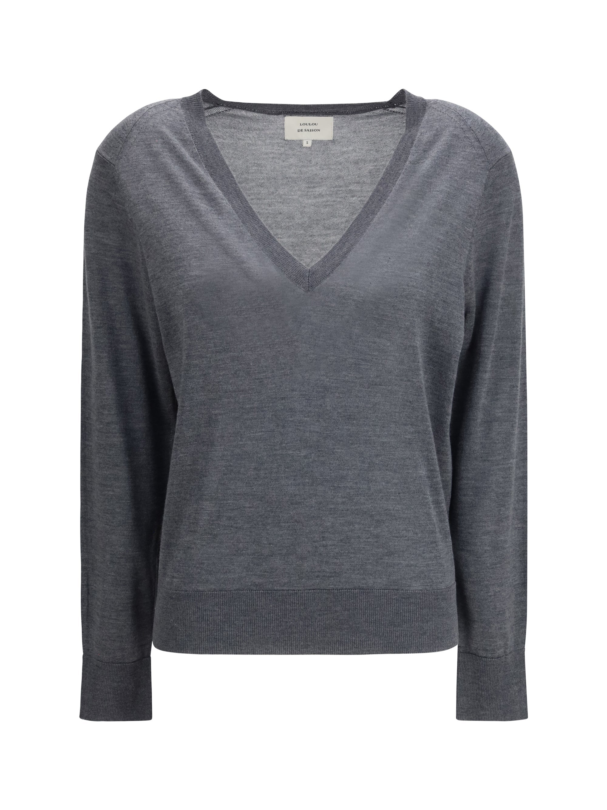 Loulou De Saison Julio Sweater — Gray