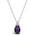 Amethyst and Topaz Pendant