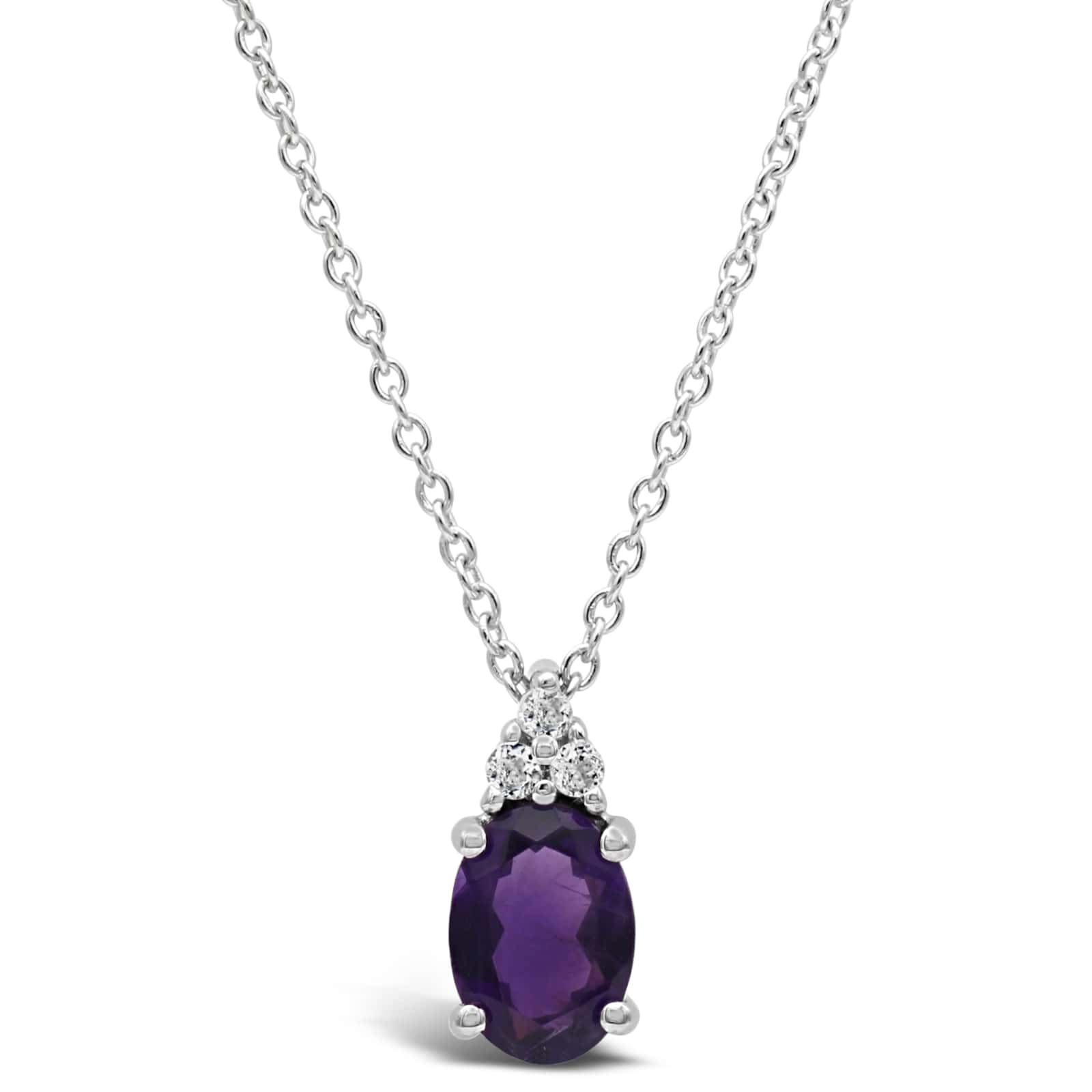 Amethyst and Topaz Pendant