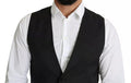 Black Men Formal Staff Dress Waistcoat Vest