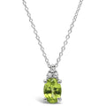 Peridot and Topaz Pendant