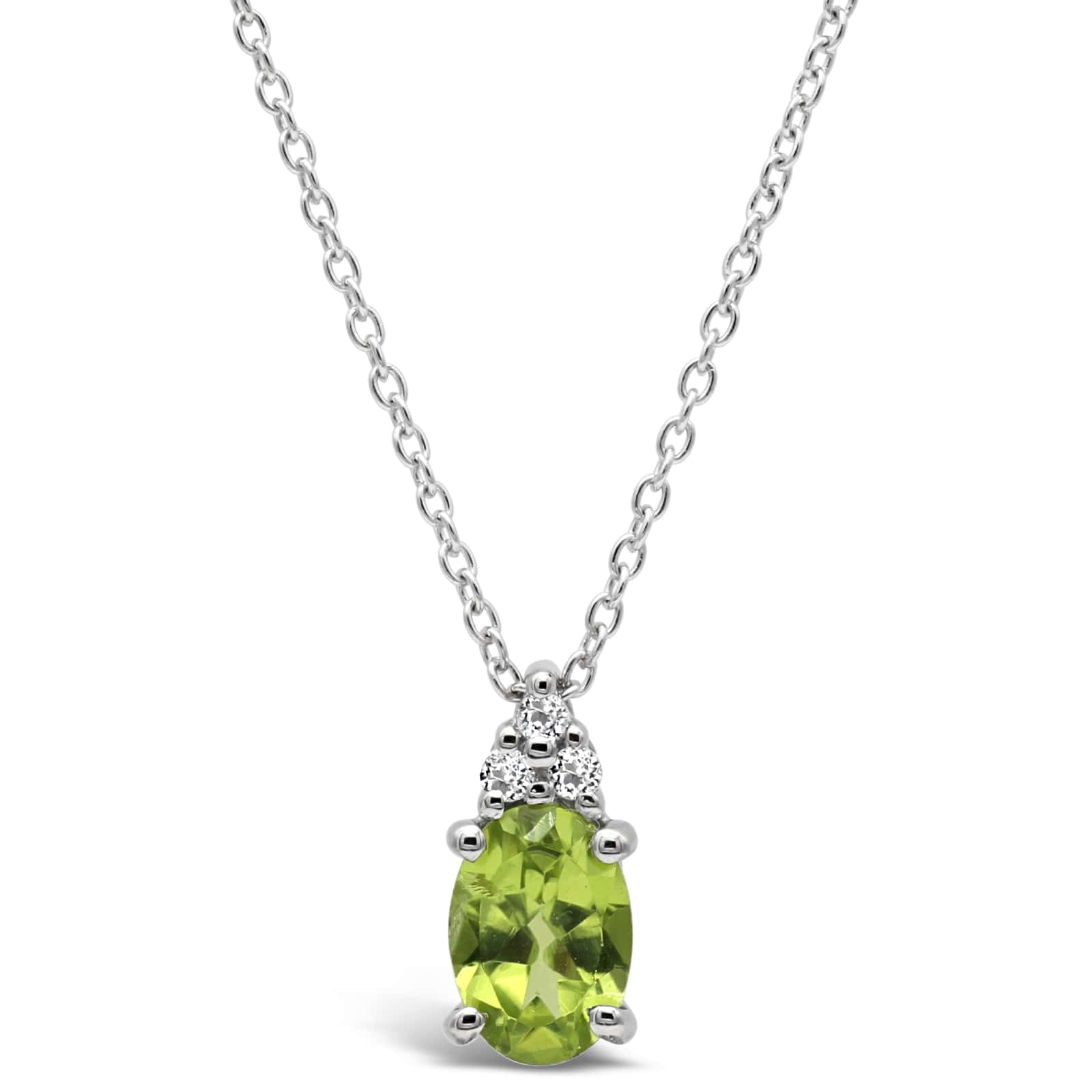 Peridot and Topaz Pendant