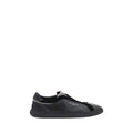 Men's Black Leather G Set Sneakers