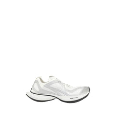 Men's White Polyethylene Athletic Sneakers