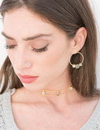 Pendientes Moonlight Gris