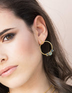 Pendientes Moonlight Gris