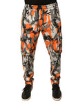Men's Camouflage Cotton-Polyester Cargo Pants Multicolor