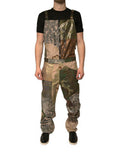 Men's Multicolor Patchwork Camouflage Overall Pants