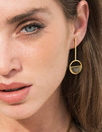 Pendientes Indira Maxi Gris
