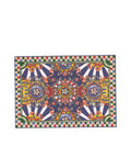 Women's Multicolor Carretto Siciliano Envelope Post Card Holder Accessory